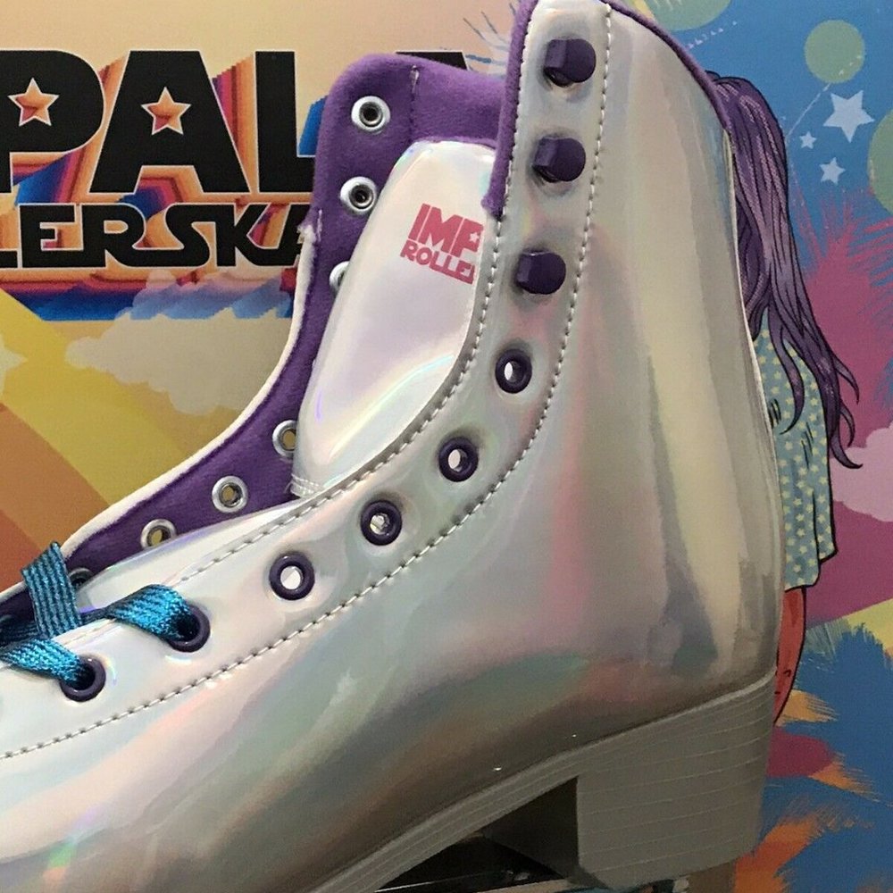 Impala Holographic Quad Roller Skates WMS SZ 10 - Picture 5 of 10